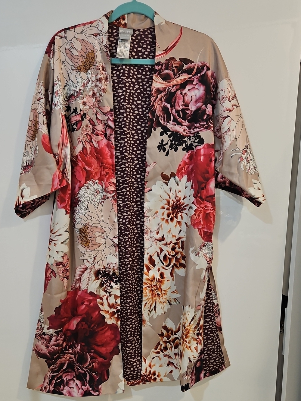 Chico's Floral Kimono